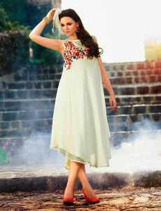 trail cut kurti